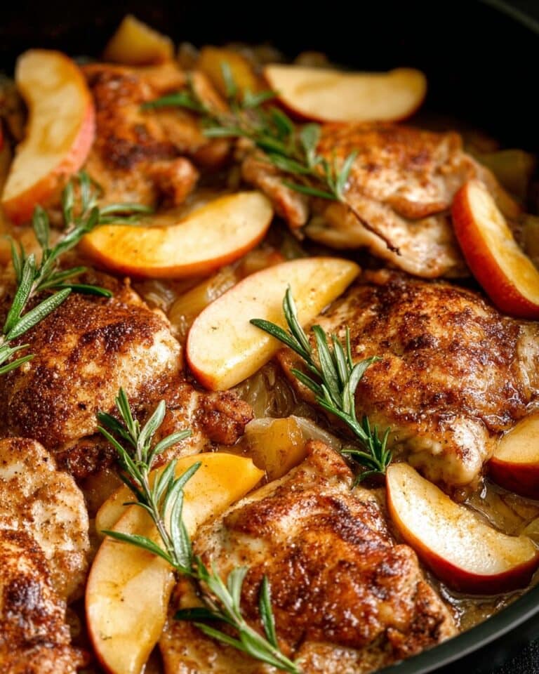 Skillet Apple Cider Chicken Recipe