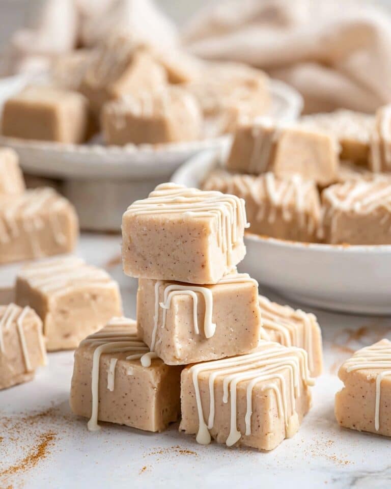 Cinnamon Roll Fudge Recipe