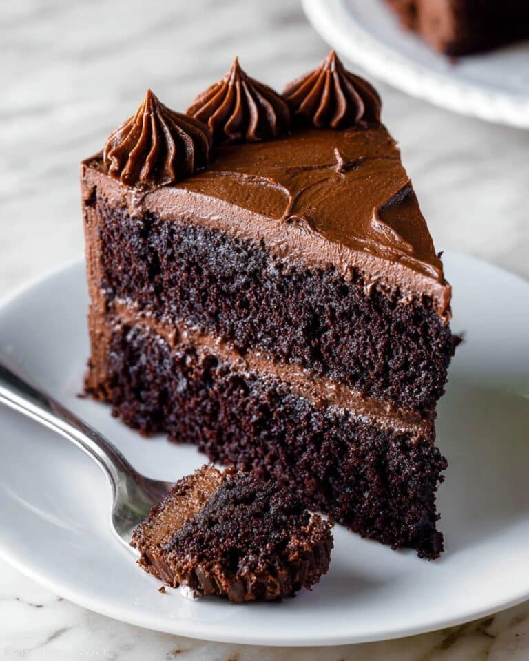 Triple Chocolate Cake Recipe