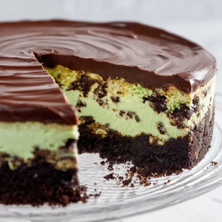 Chocolate Mint Cheesecake Recipe