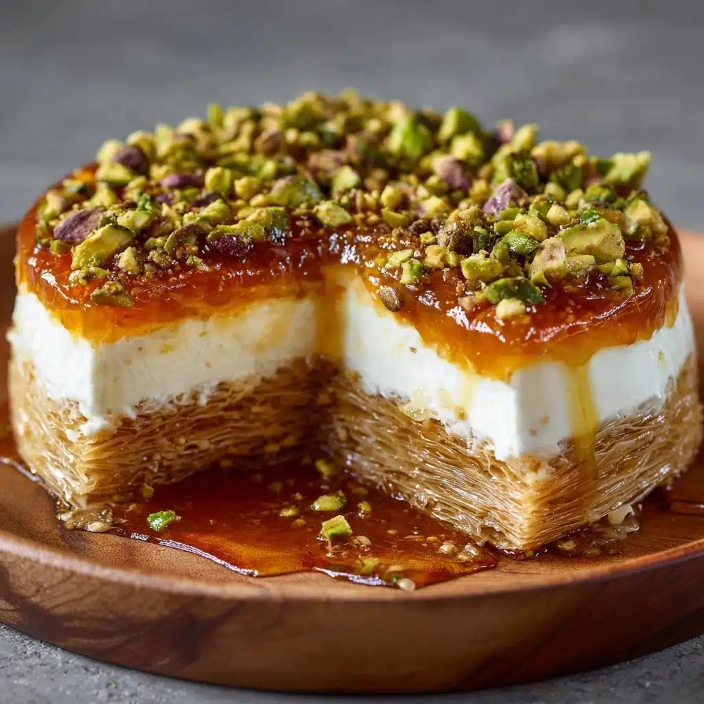 Honey Baklava Cheesecake Recipe - Recipe Image