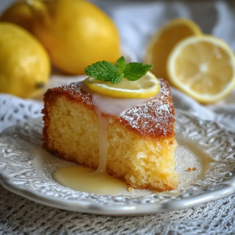 A Lemon Cake To Die For Recipe