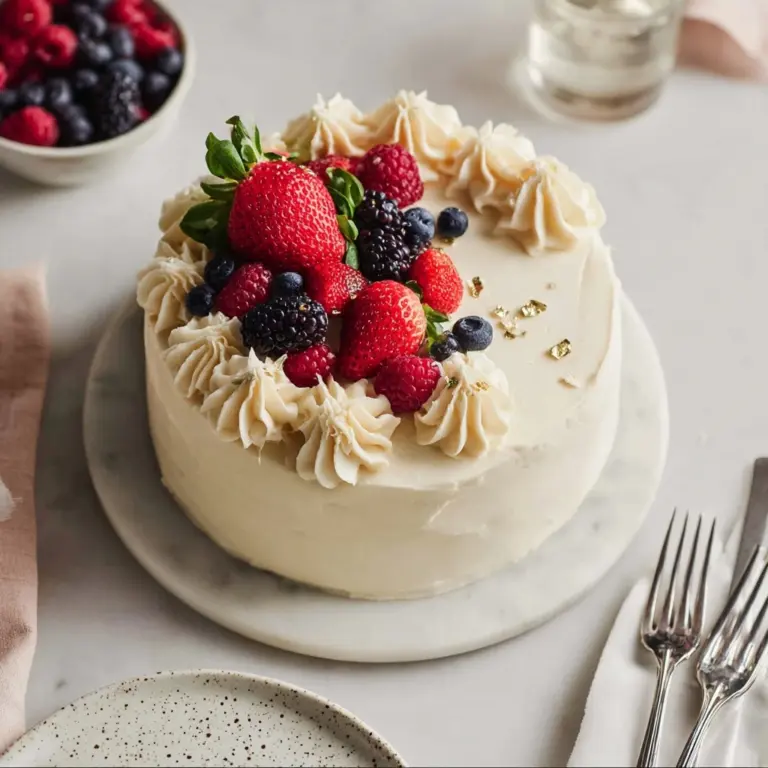 Berry Chantilly Cake Recipe