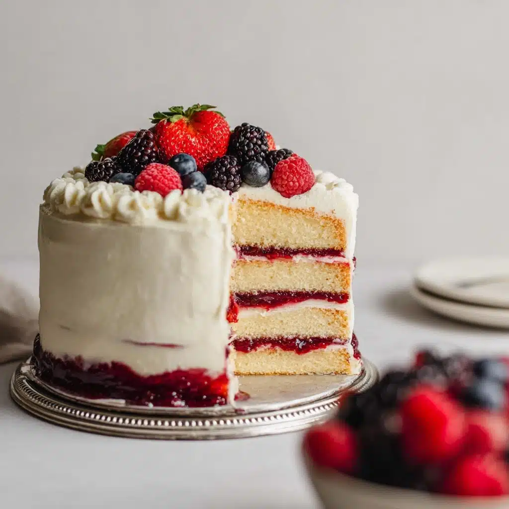 Berry Chantilly Cake Recipe - Recipe Image