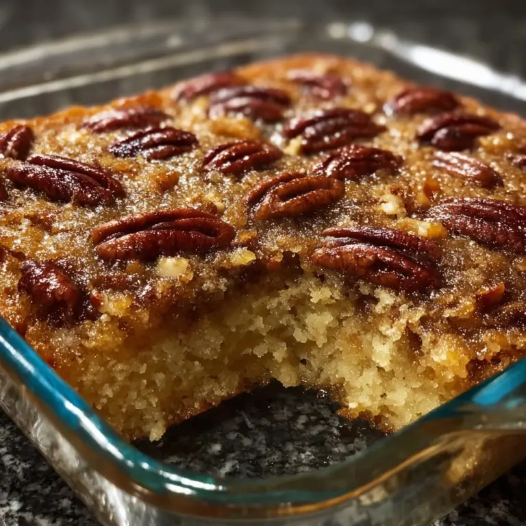 Pecan Pie Dump Cake Recipe