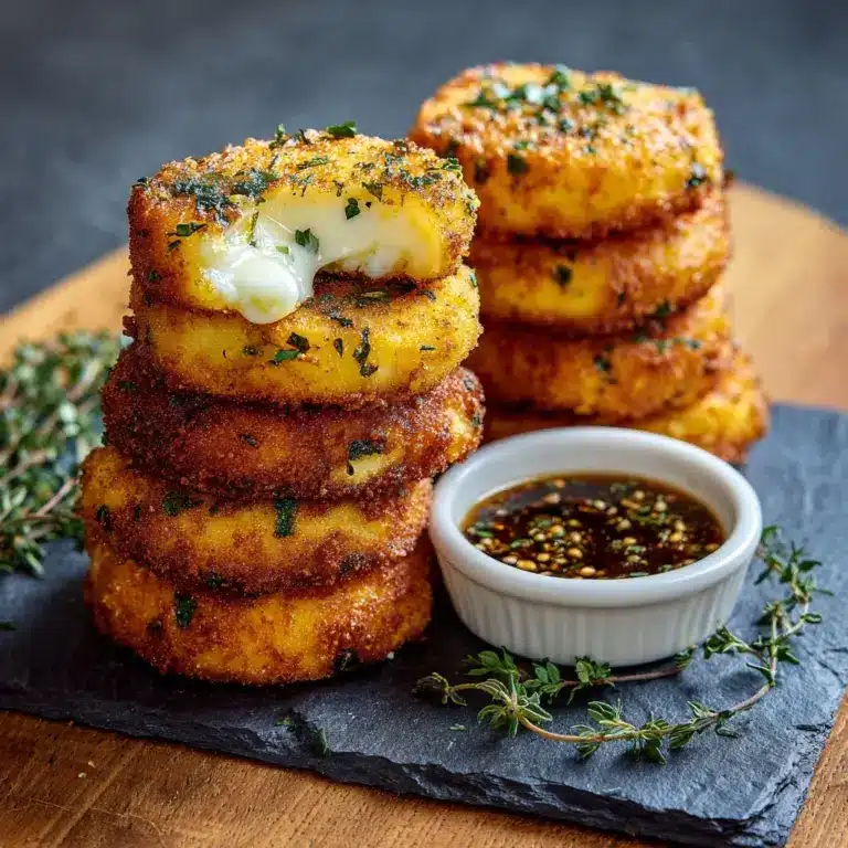 Cheesy Potato Cakes Recipe