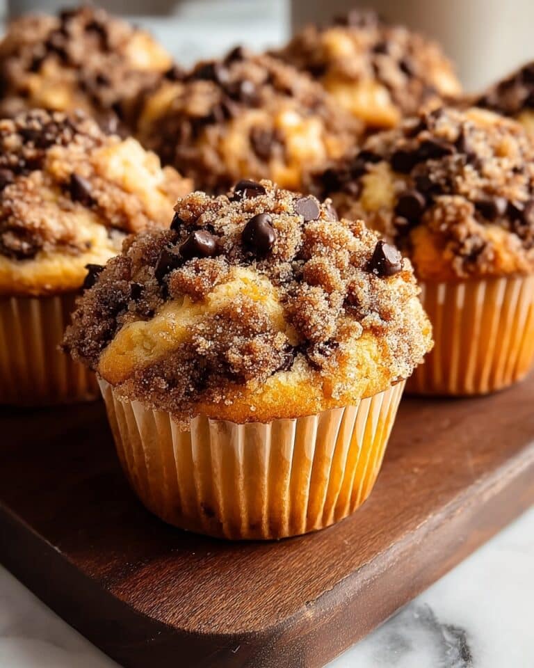 Banana Chocolate Chip Streusel Muffins Recipe
