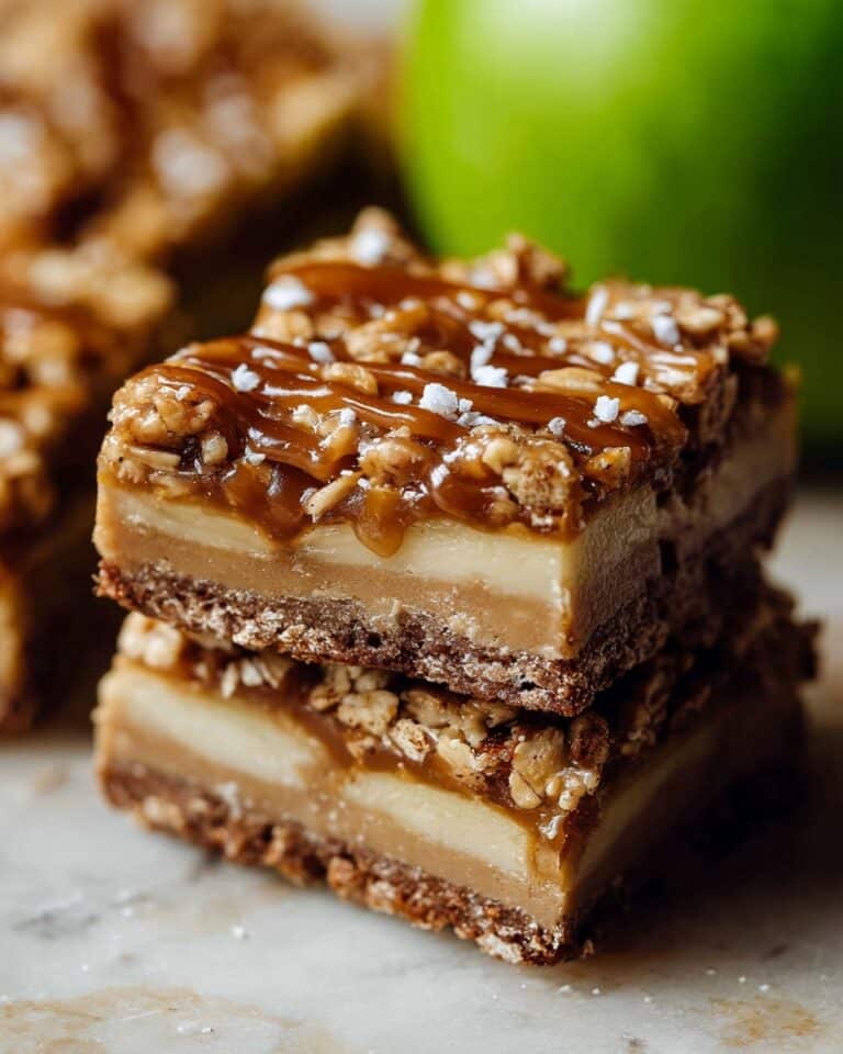 Salted Caramel Apple Pie Bars Recipe