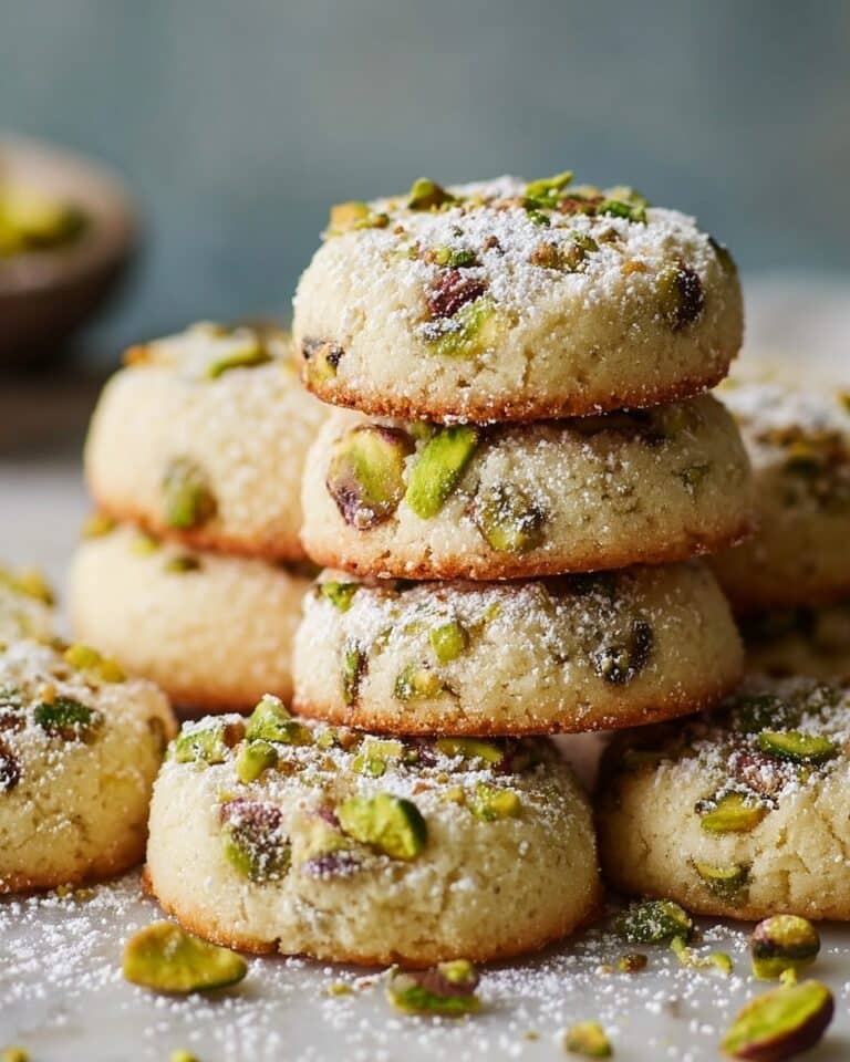 Pistachio Wedding Cookies Recipe