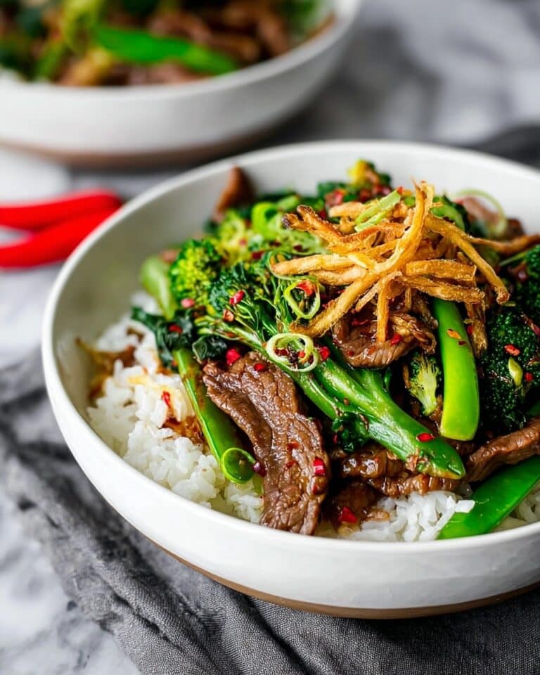 Ginger Beef Stir Fry Recipe