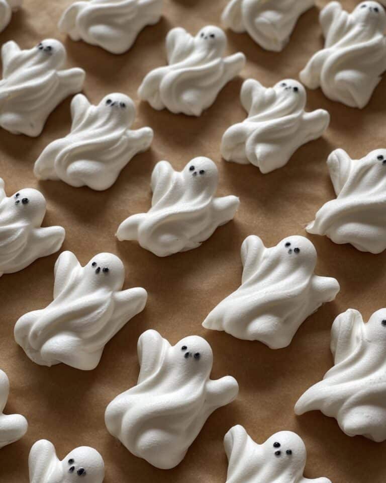 Meringue Ghost Cookies Recipe