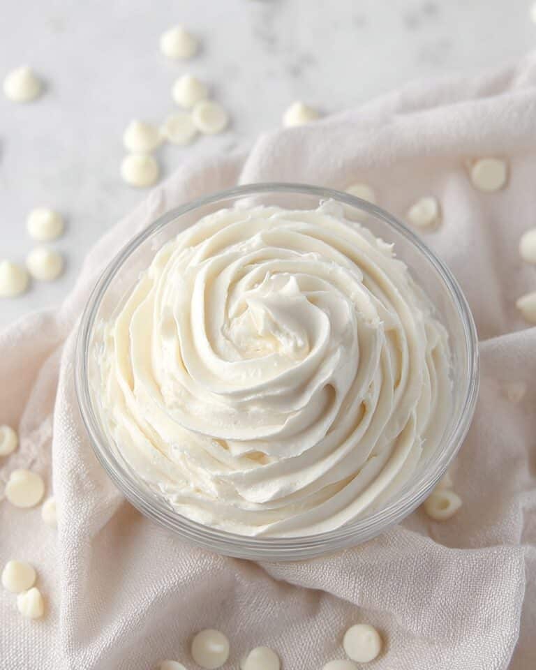 White Chocolate Buttercream Recipe