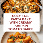 Pasta Bake with Pumpkin Tomato Sauce Recipe
