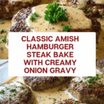 Amish Hamburger Steak Bake Recipe