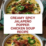 Spicy Jalapeño Popper Chicken Soup Recipe