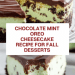 Chocolate Mint Cheesecake Recipe