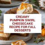 Pumpkin Swirl Cheesecake Recipe