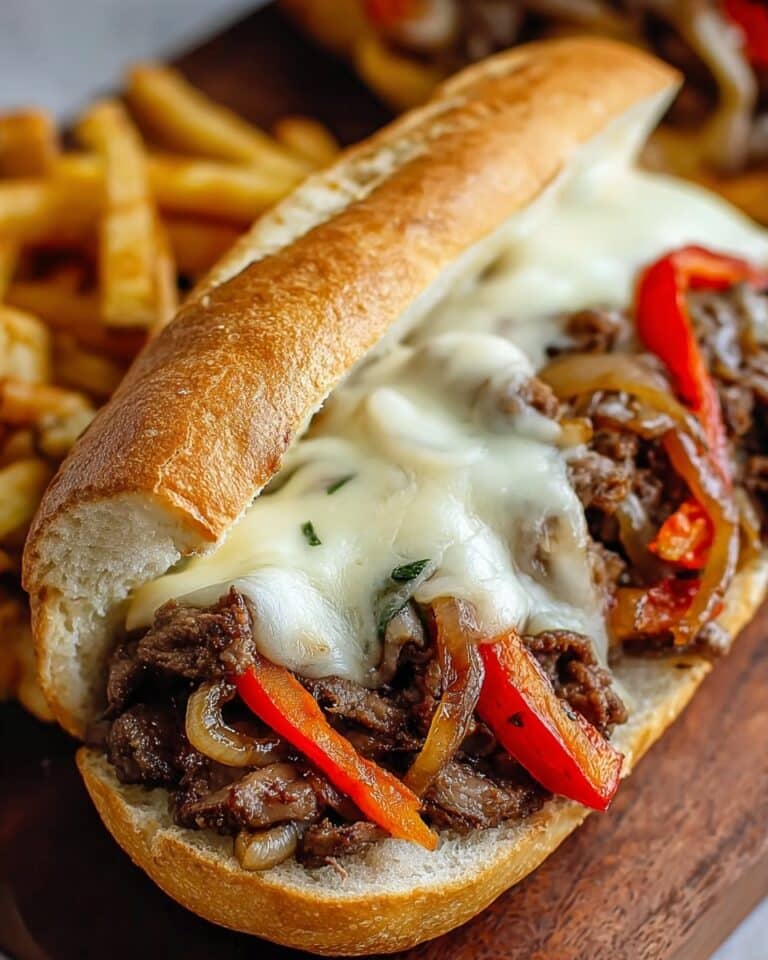 Philly Cheesesteak Sandwich Recipe