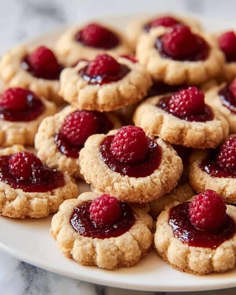 Thumbprint Cookies with Jam Filling Recipe