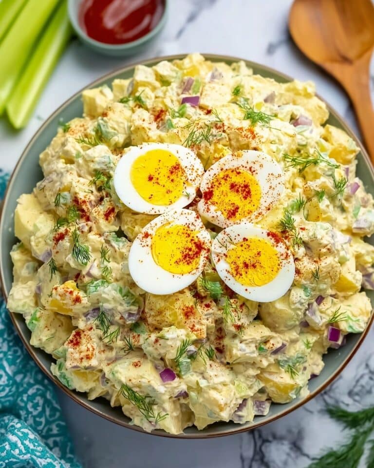 Deviled Egg Potato Salad Recipe
