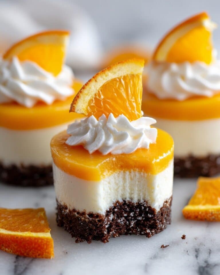 Orange Creamsicle Mini Cheesecakes Recipe
