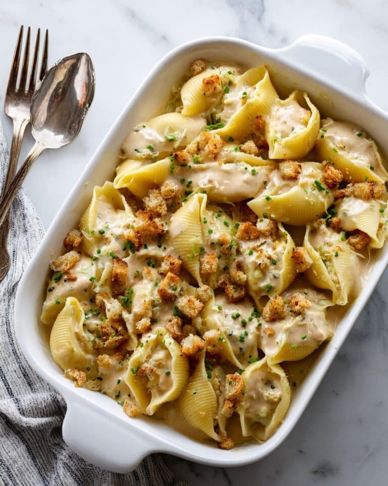 Leftover Thanksgiving Turkey Stuffed Shells Recipe