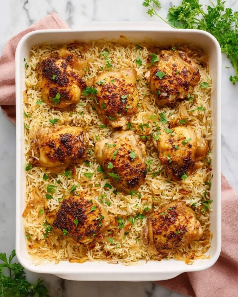 Oven Baked Chicken and Rice Recipe