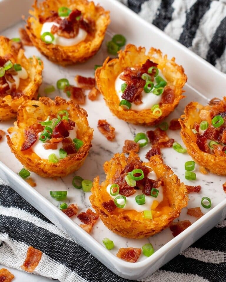 Loaded Tater Tot Cups Recipe