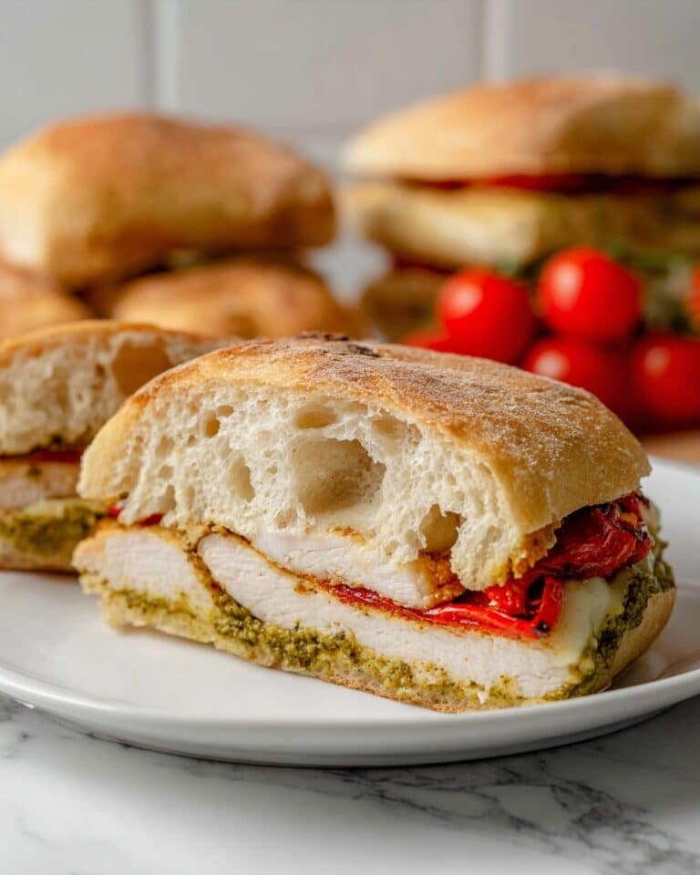 Chicken Pesto Sandwich Recipe