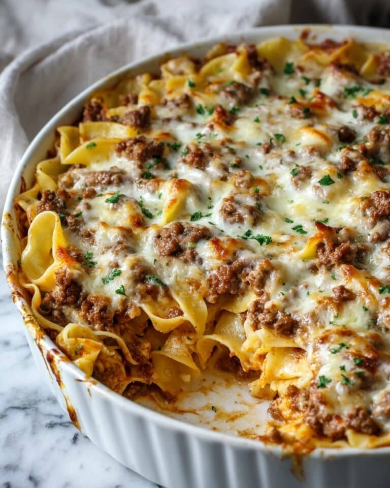 Sour Cream Beef Noodle Casserole Recipe