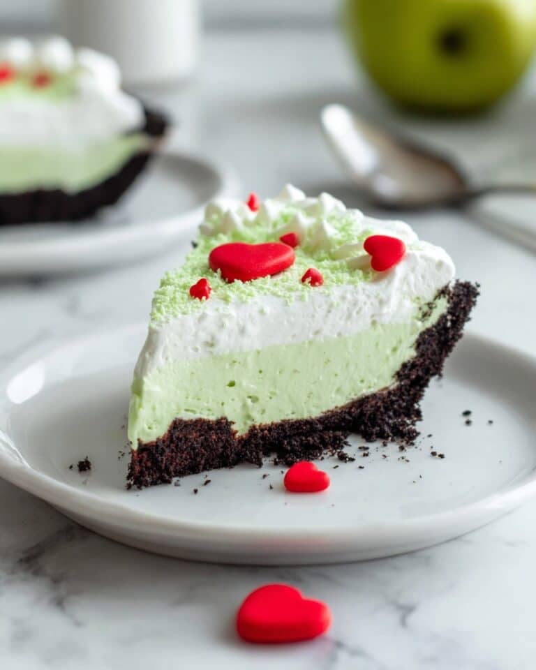 No Bake Grinch Pie Recipe