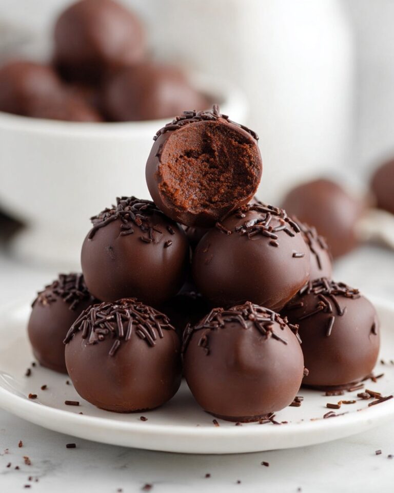 Easy Brownie Truffles Recipe