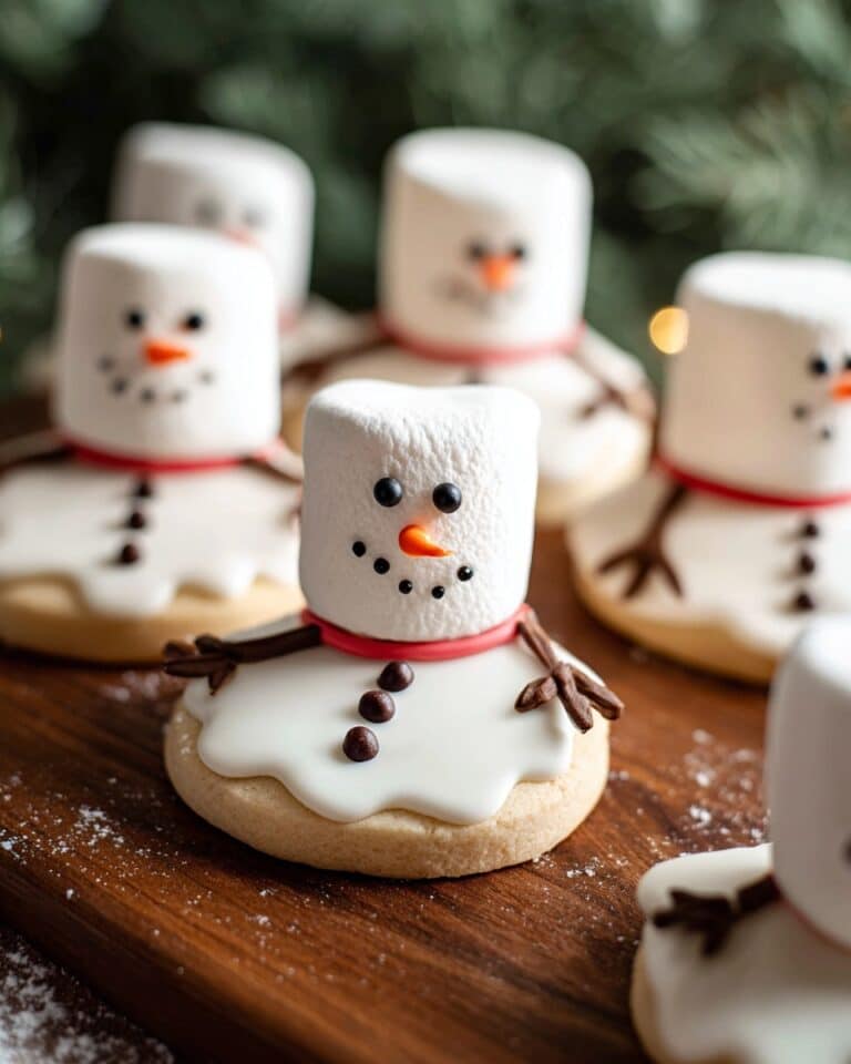 Melting Snowman Cookies Recipe