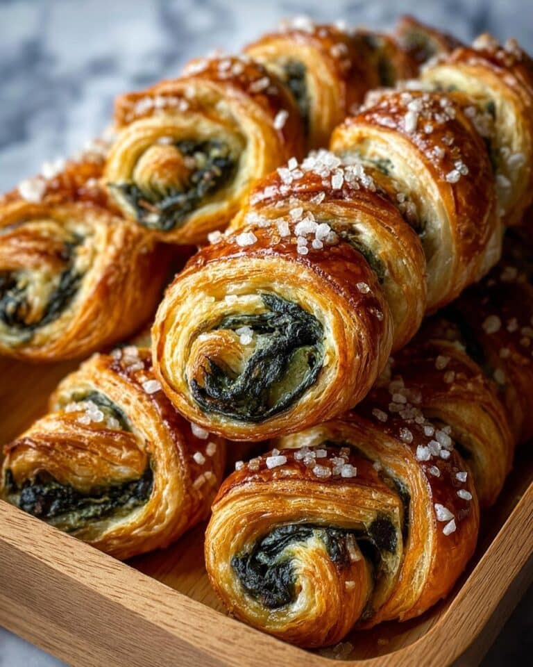 Parmesan Spinach Cheese Twists Recipe