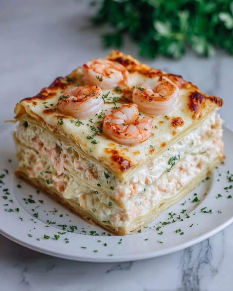 Shrimp Crab Lasagna Recipe