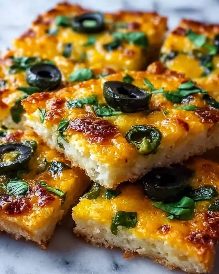 Jalapeño Cheese Squares Recipe