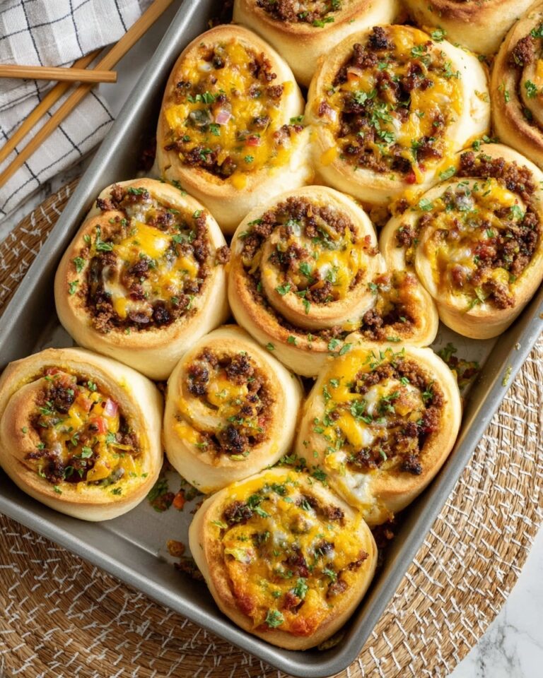 Breakfast Rolls with Sausage, Bacon, Eggs, and Cheddar Recipe