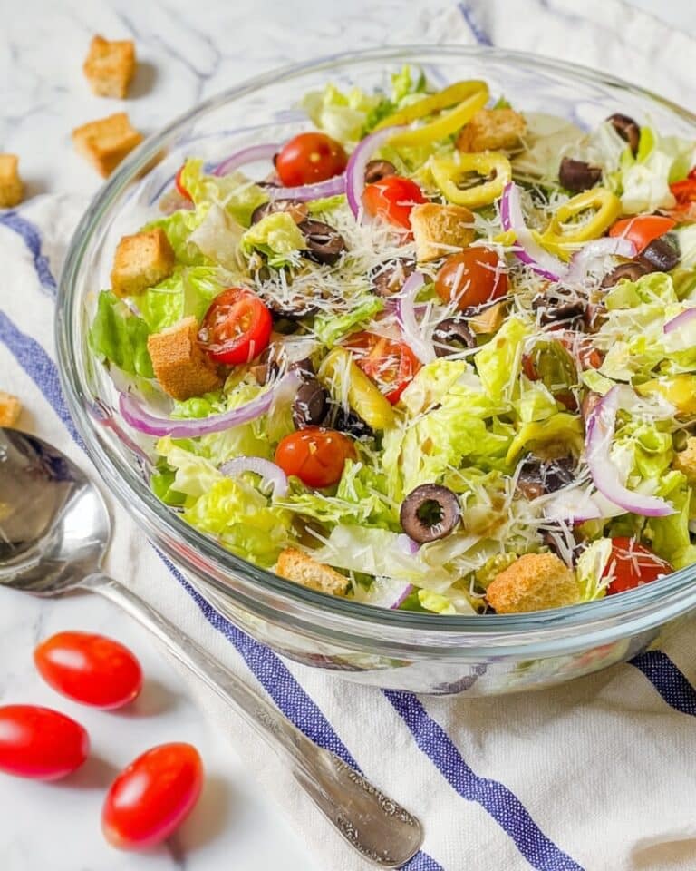 Copycat Olive Garden Salad Recipe