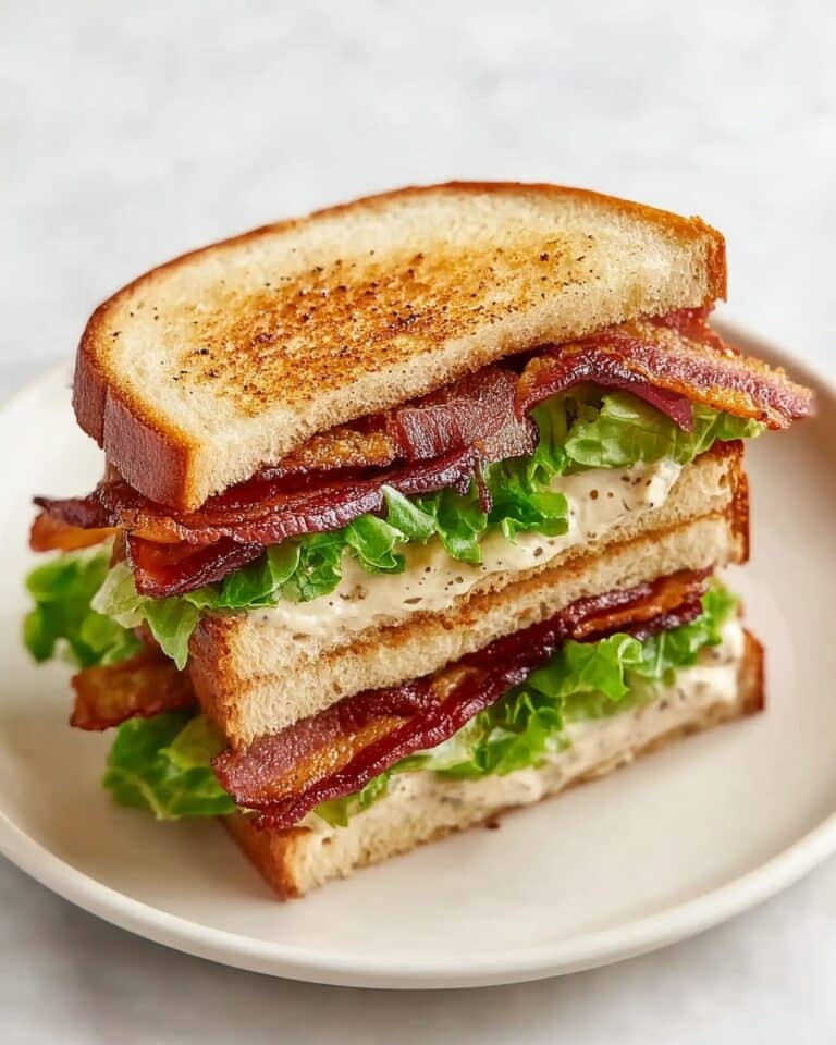 Crunchy Fried Green Tomato BLT Sandwich Recipe