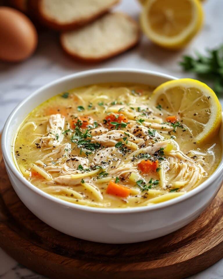 Greek Lemon Chicken Soup Recipe