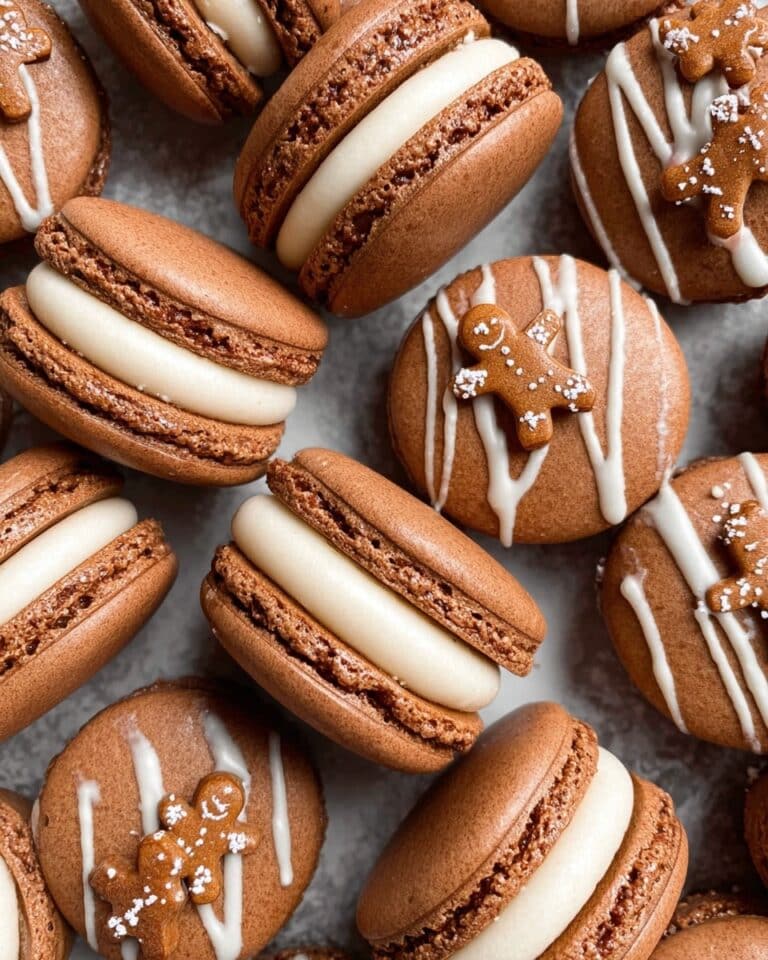 Gingerbread Macarons Recipe
