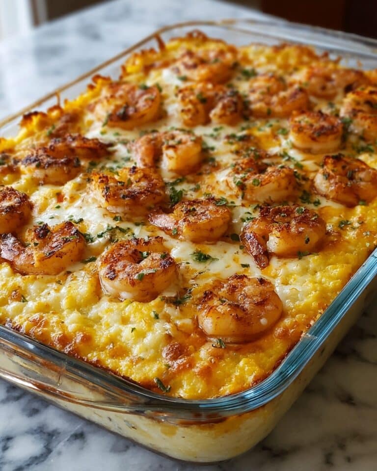 Shrimp & Grits Casserole Recipe