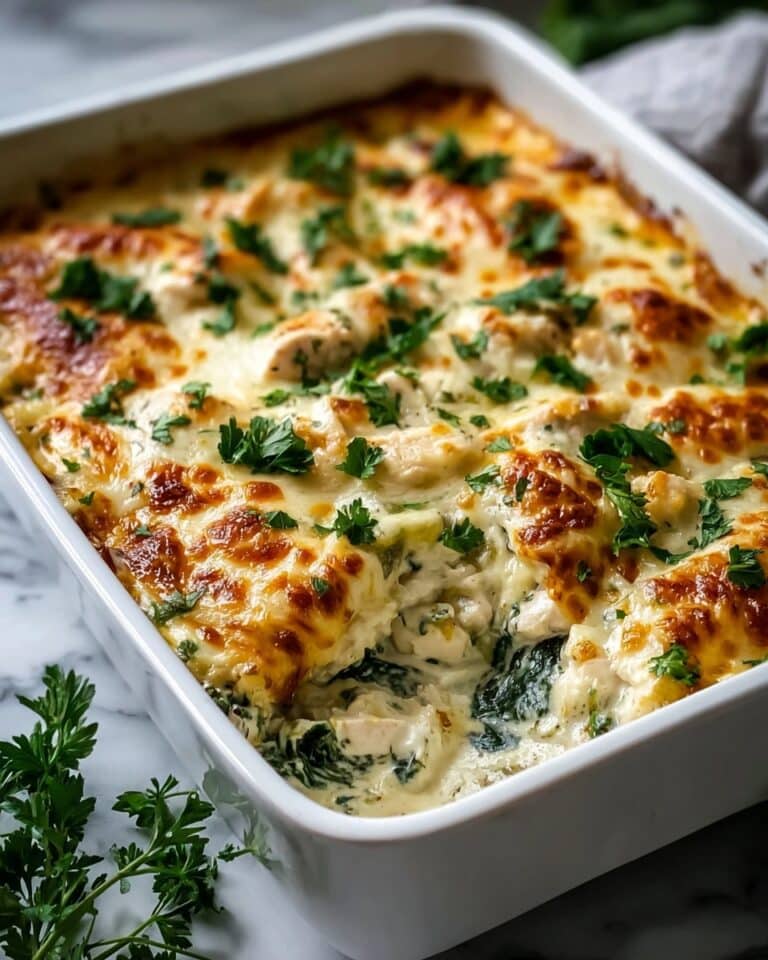 Creamy Chicken and Spinach Casserole Recipe