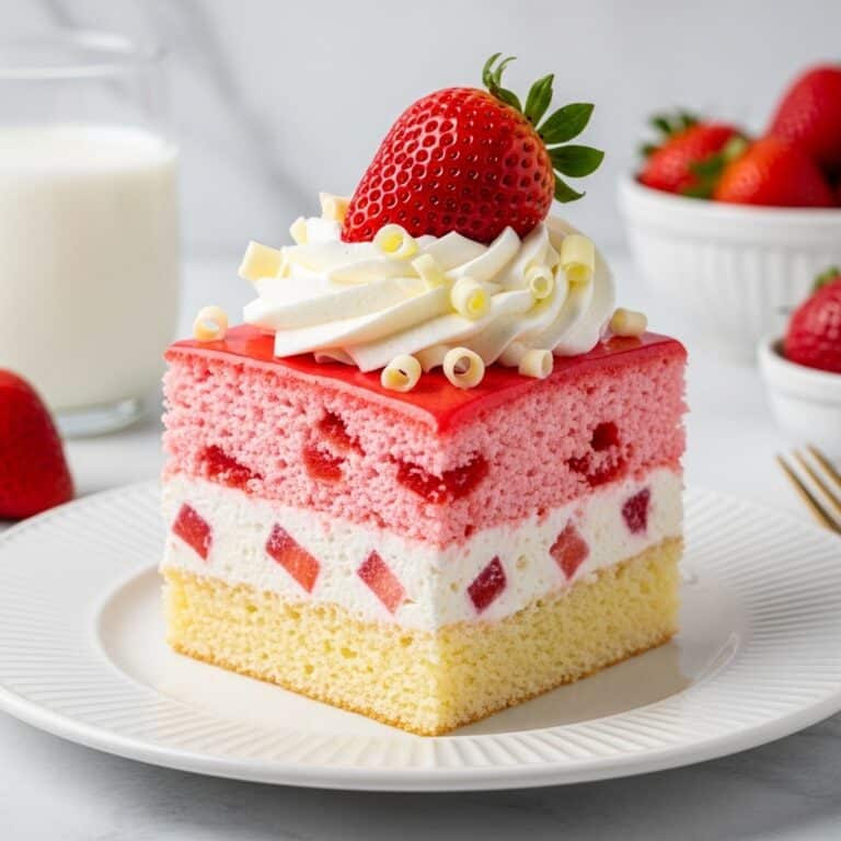 Strawberry Earthquake Cake Recipe