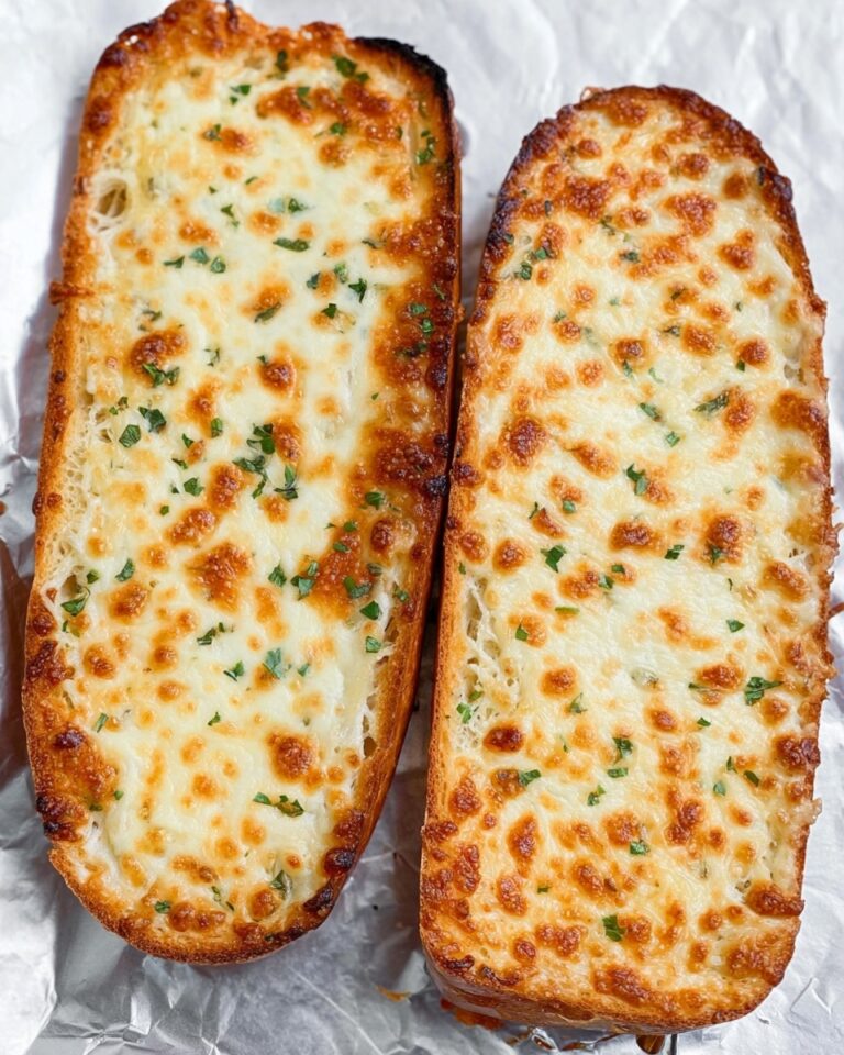 Cheesy Garlic Bread Recipe