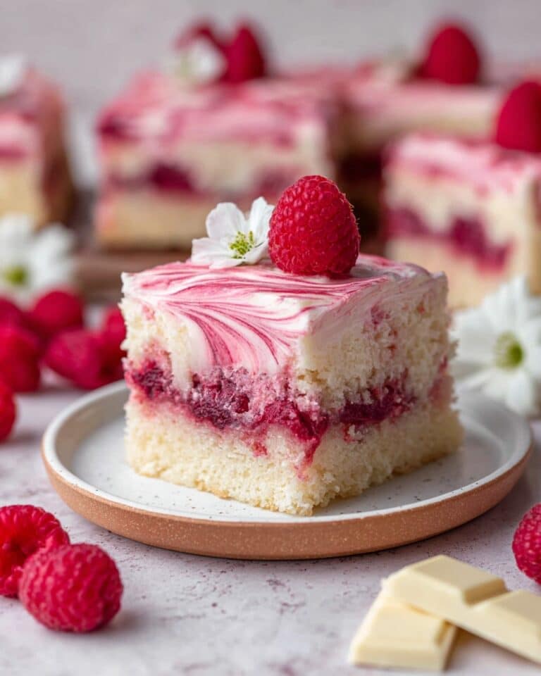 White Chocolate Raspberry Cake Recipe