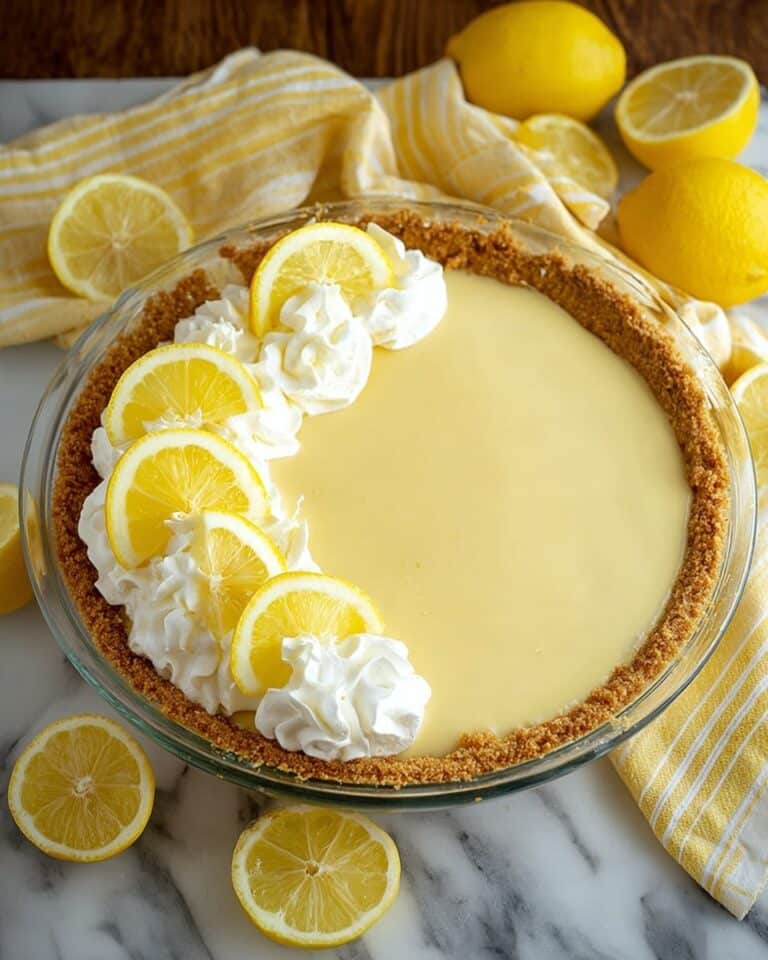 Easy Lemon Cream Pie Recipe