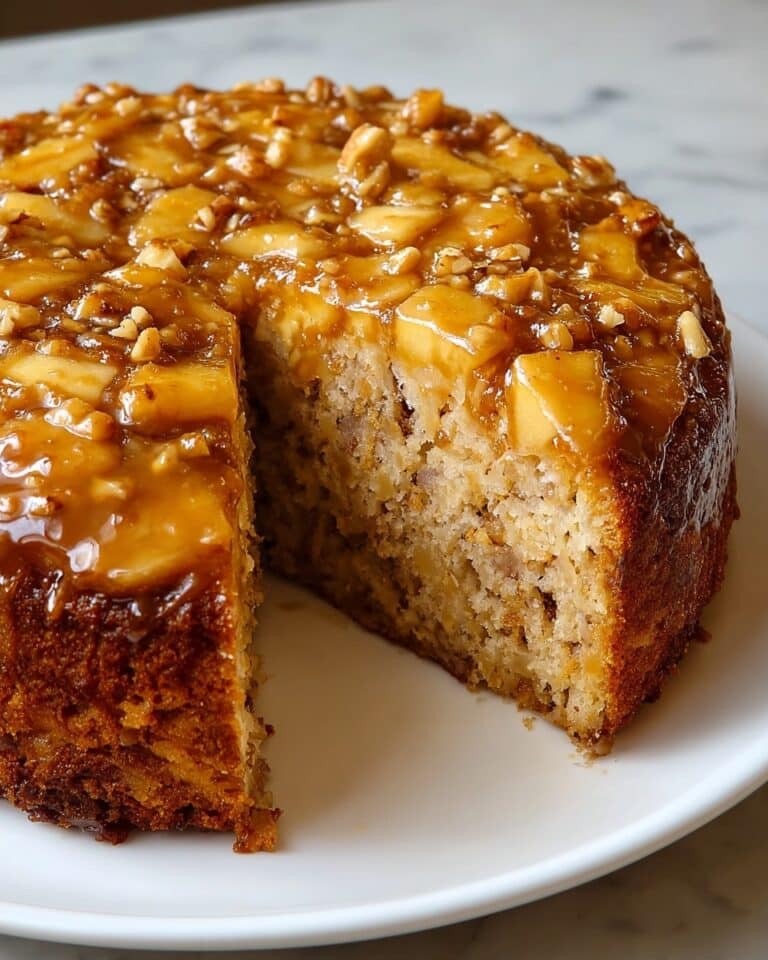 Healthy Oatmeal Apple Cake Recipe