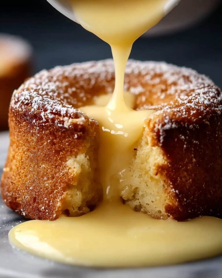 Classic Bread Pudding with Vanilla Custard Recipe