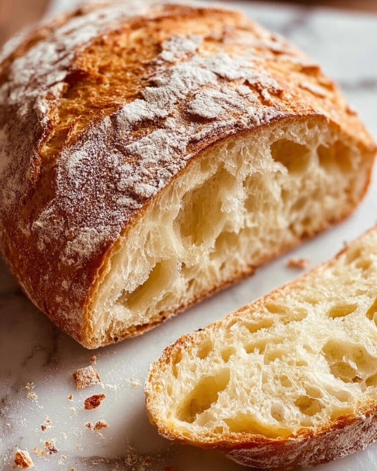 No Knead Italian Artisan Bread Recipe